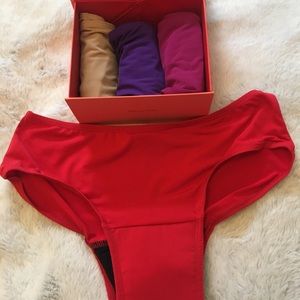 Rubylove period underwear, 4 pairs, never worn